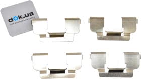 Компоненти дискових гальмівних колодок Компоненти дискових гальмівних колодок