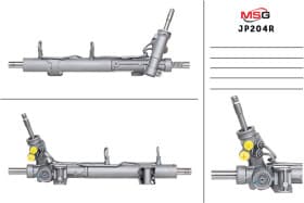 Рулевая рейка MSG (відновлення) jp204r