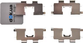 Комплектующие дисковых тормозных колодок Комплектующие дисковых тормозных колодок