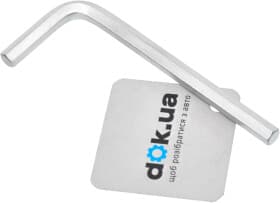 Ключ шестигранный Force 76406 L-образный 6 мм