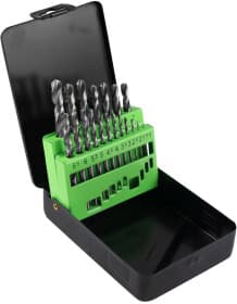 Набор сверл JBM спиральных по металлу 53854 1-10 мм 19 шт.