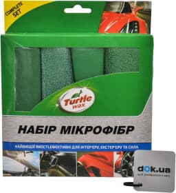 Набір серветок Turtle Wax X9314 мікрофібра 4 шт