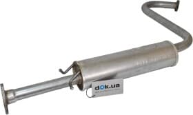 Средний глушитель выхлопных газов