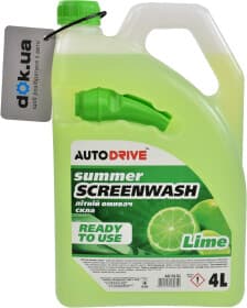 Омивач скла Auto Drive Summer Screen Wash літній лайм Омивач скла Auto Drive Summer Screen Wash літній лайм