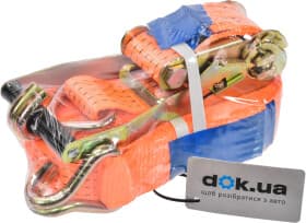 Стяжний ремінь Дорожная Карта 5 т 10 м ST3922