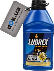 Тормозная жидкость Lubrex Brake Fluid DOT 4 пластик