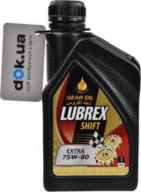 Трансмиссионное масло Lubrex Shift Extra 2330 GL-4 75W-80 синтетическое