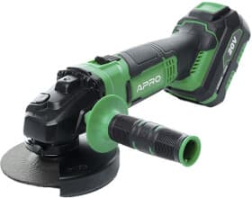 Болгарка аккумуляторная Apro (1 аккумулятор + ЗУ + чехол)