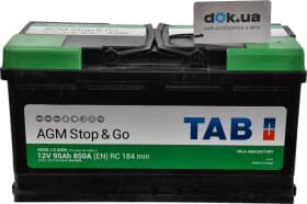 Аккумулятор TAB 6 CT-95-R EcoDry Stop&Go  213090