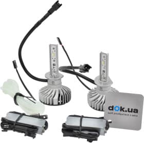 Автолампа Philips Ultinon Pro5000 H1 P14,5s 15 W 11258U50CWX2