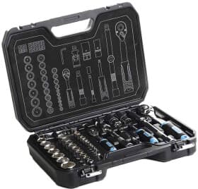 Набор бит и торцевых головок с держателем и трещоткой Apro 251473 36 шт.