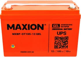 Аккумулятор для ИБП Maxion MXBPOT10512DGEL 105 Ач 12 В