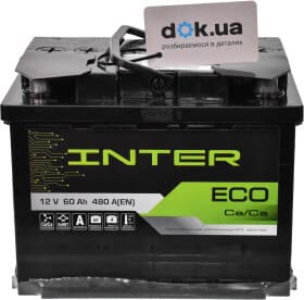 Аккумулятор Inter 6 CT-60-R Eco 4820219073529