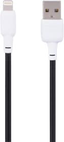 Кабель Gelius Full Silicon Black/White GP-UCN001L-BW USB - Apple Lightning 1,2 м