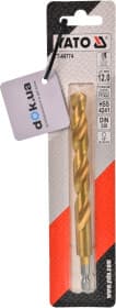 Сверло Yato спиральное по металлу YT-44774 12 мм