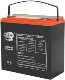 Аккумулятор для ИБП Outdo 6-DZM 6DZM20 20 Ач 12 В