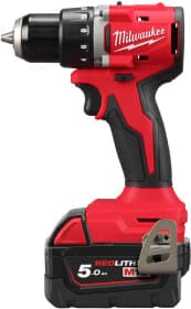 Дрель безударная Milwaukee M18 BLDDRC-502С аккумуляторная (2 аккумулятора + ЗУ + чехол)