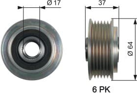 Муфта генератора