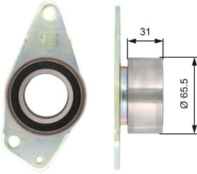 Обвідний ролик ременя ГРМ