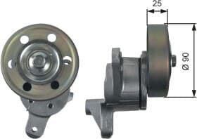 Натяжний ролик поліклинового ременя