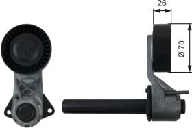 Натяжной ролик поликлинового ремня