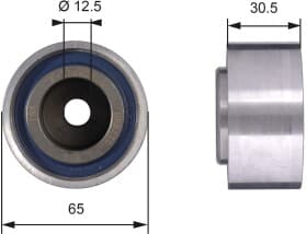 Обводной ролик ремня ГРМ
