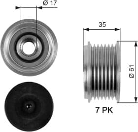 Муфта генератора