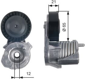 Натяжной ролик поликлинового ремня