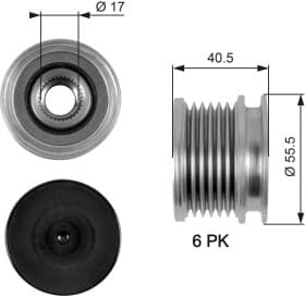 Муфта генератора