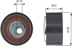 Натяжной ролик ремня ГРМ