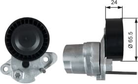 Натяжний ролик поліклинового ременя