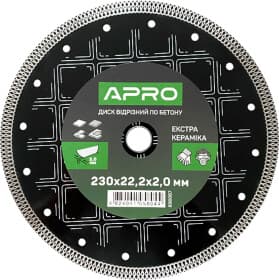 Круг отрезной Apro Экстра Керамика 830057 230 мм