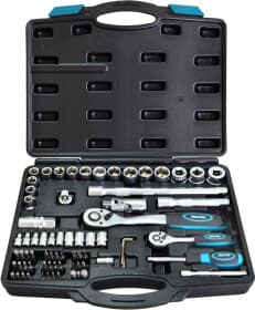 Набор бит и торцевых головок с держателем и трещоткой Berg 52-111 33 шт.