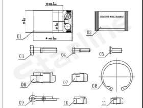 Подшипник ступицы колеса