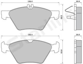 Гальмівні колодки