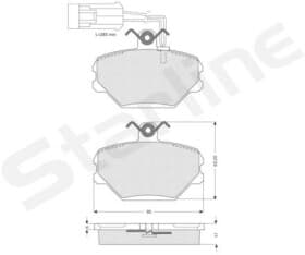 Гальмівні колодки Гальмівні колодки