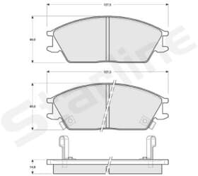 Гальмівні колодки