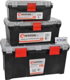 Комплект ящиків для інструментів Intertool BX-0003 3 шт.