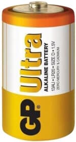 Батарейка GP Ultra Alkaline 13AU-U2 D 1,5 V 1 шт