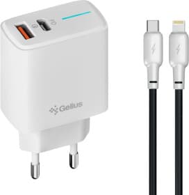 Мережевий зарядний пристрій Gelius Radiance GP-HC058 100477 25 Вт