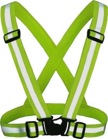 Жилет светоотражающий Lavita зеленый ременной