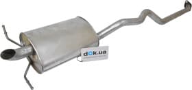 Глушитель выхлопных газов конечный