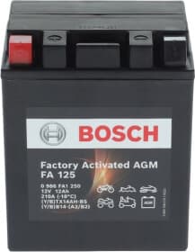 Аккумулятор Bosch 6 CT-12-L Factory Activated AGM 0986FA1250