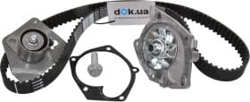 Комплект ременя ГРМ + помпа