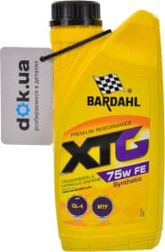 Трансмісійна олива Bardahl XTG FE GL-4+ 75W синтетична