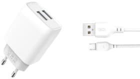 Мережевий зарядний пристрій XO L57-M-WH 12 Вт