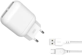 Мережевий зарядний пристрій XO L78-M-WH 12 Вт
