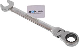 Ключ комбинированный трещоточный BaumAuto BM-600717F I-образный 17 мм с шарниром Ключ комбинированный трещоточный BaumAuto BM-600717F I-образный 17 мм с шарниром