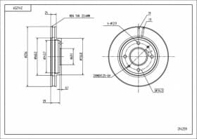Тормозной диск Тормозной диск