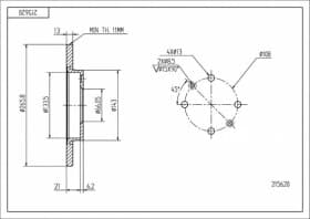 Тормозной диск